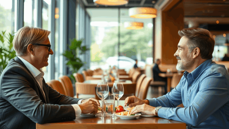 Meet New Client Customer