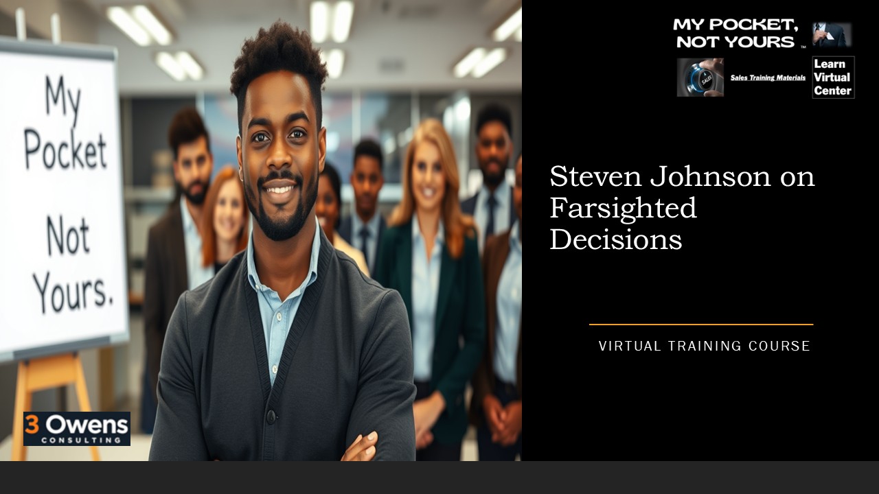 Steven Johnson on Farsighted Decisions
