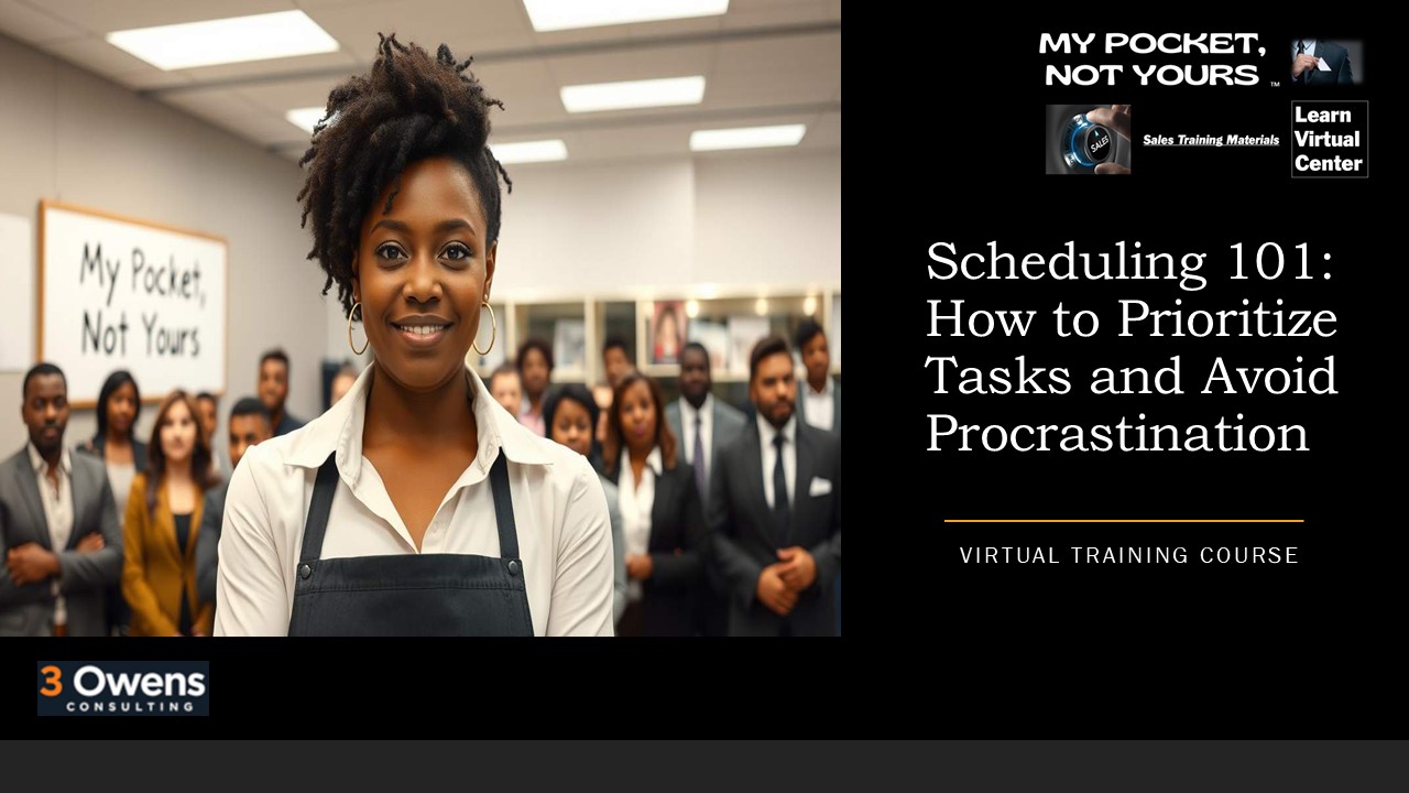 Scheduling 101: How to Prioritize Tasks and Avoid Procrastination